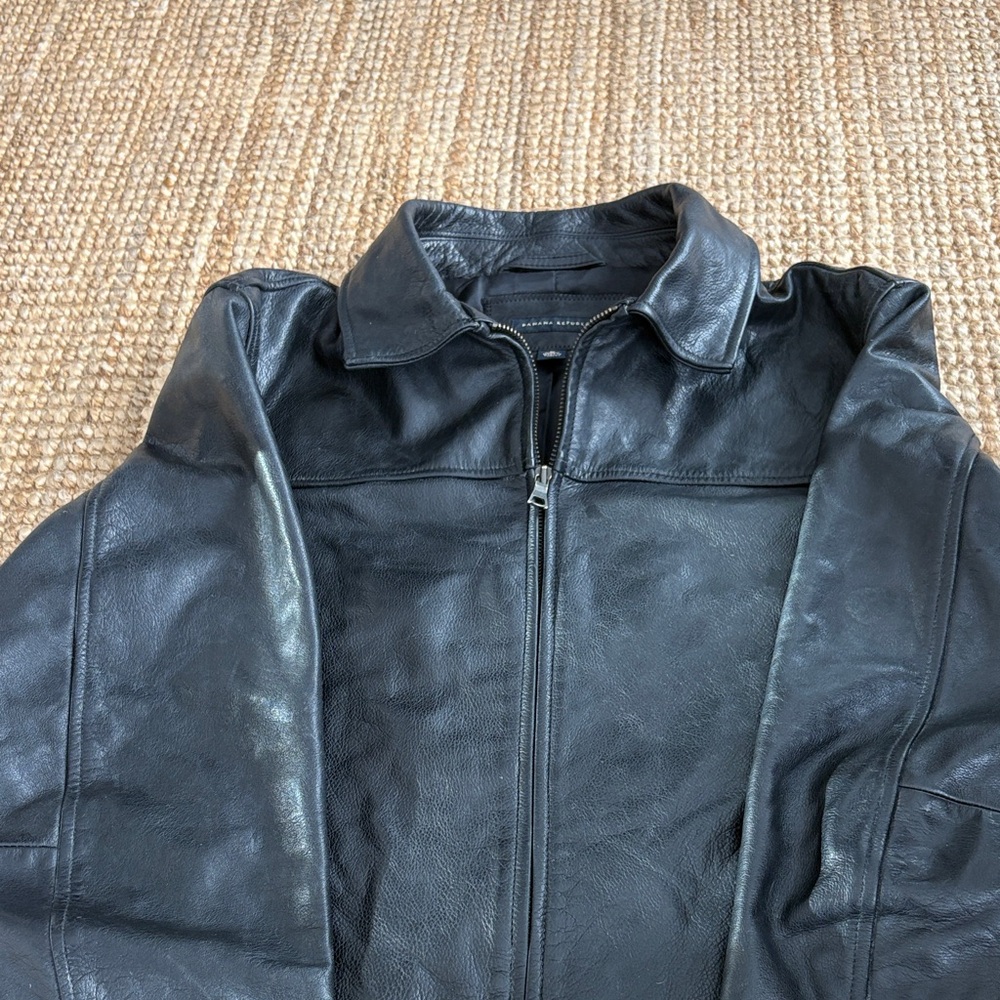 Banana Republic Black Leather Jacket